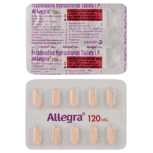 ALLEGRA 120MG TAB 