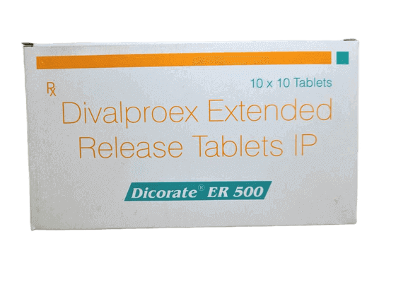 DICORATE ER 500MG TAB 