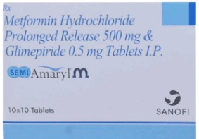 Semi Amaryl M Tablet PR