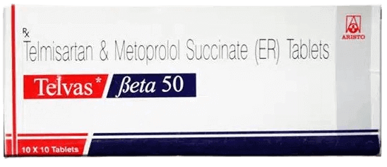 Telvas Beta 50 Tablet ER