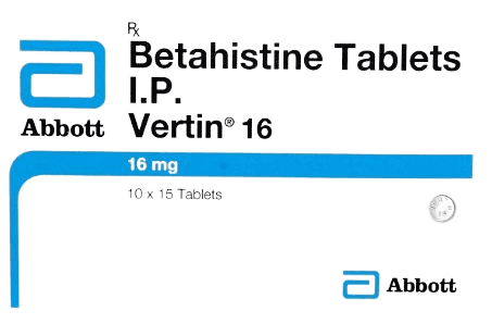 Vertin 16 Tablet
