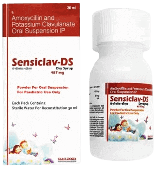 SENSICLAV DS 457MG DRY SYP 