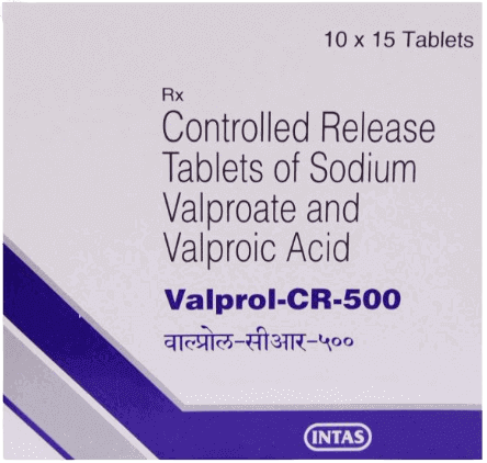 VALPROL CR 500MG TAB 