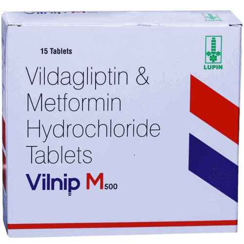 VILNIP M 50/500MG TAB 