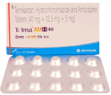 Telma AM H 40 Tablet