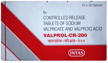 VALPROL CR 200MG TAB 