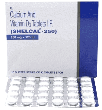 SHELCAL 250MG TAB 