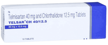 Telsar CH 40mg/12.5mg Tablet