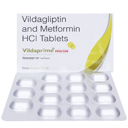 VILDAPRIME M 50/500MG TAB 