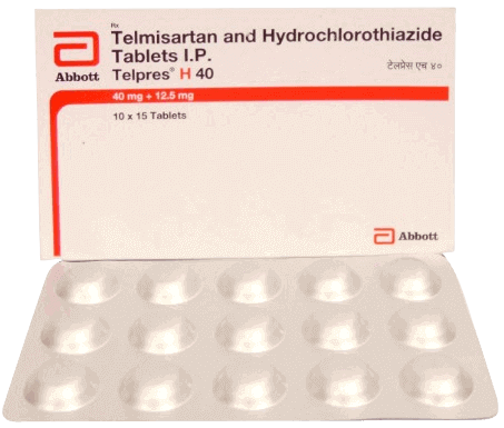 Telpress H 40mg/12.5mg Tablet