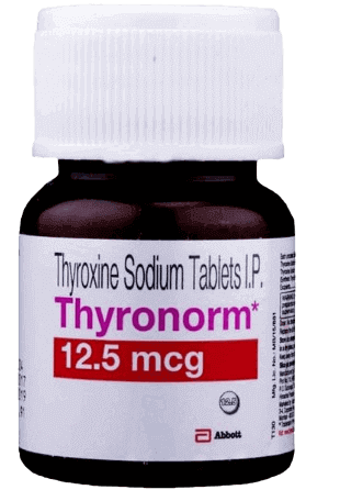 THYRONORM 12.5MCG TAB 