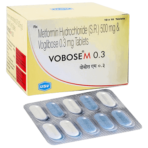 Vobose M 0.3 Tablet