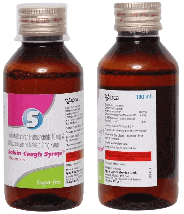 SOLVIN COUGH SUGAR FREE SYP 100ML 