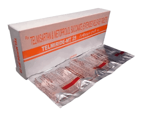 Telmiride MT 40mg/25mg Tablet