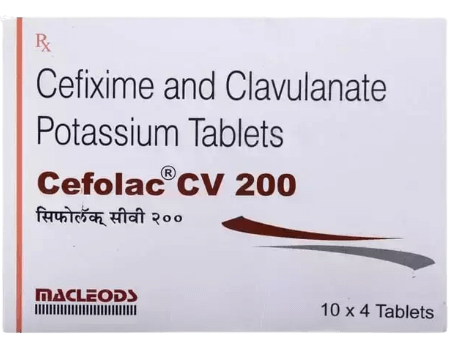 Cefolac CV 200 Tablet