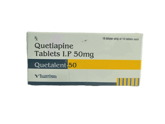 Quetalent 50mg Tablet