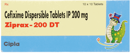 Ziprax 200 DT Tablet