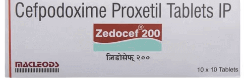 Zedocef 200mg Tablet 