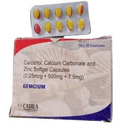 Gemcium Soft Gelatin Capsule