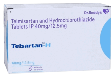 Telsartan H 40mg/12.5mg Tablet