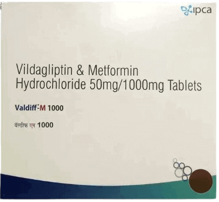 VALDIFF M 50/1000MG TAB 