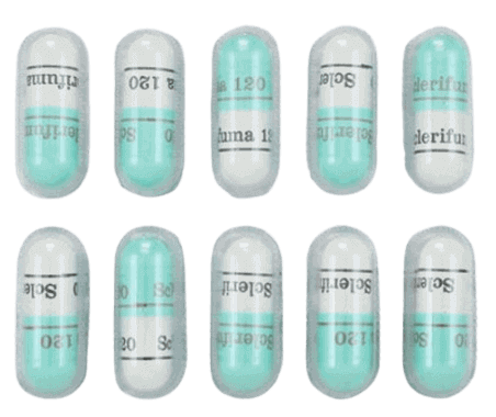 SCLERIFUMA 120MG CAP 