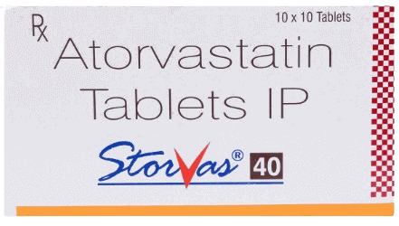 STORVAS 40MG TAB 