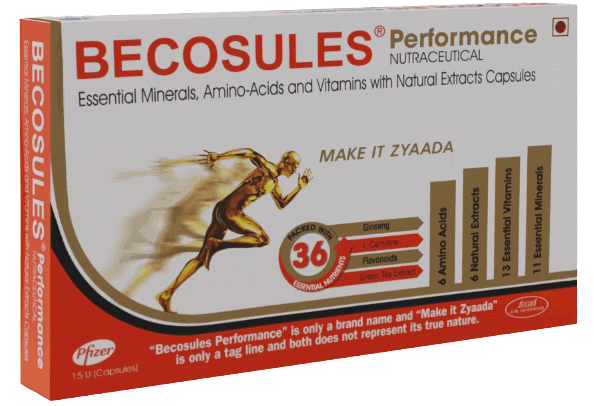 Becosules Performance Capsules