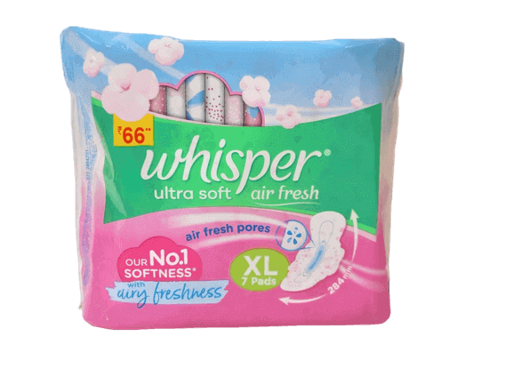 Whisper Ultra Soft Sanitary Pads XL