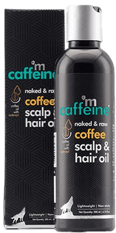 m Caffeine Naked & Raw Coffee Scalp & Hair Oil