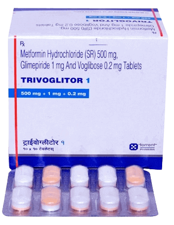 TRIVOGLITOR 1MG TAB 
